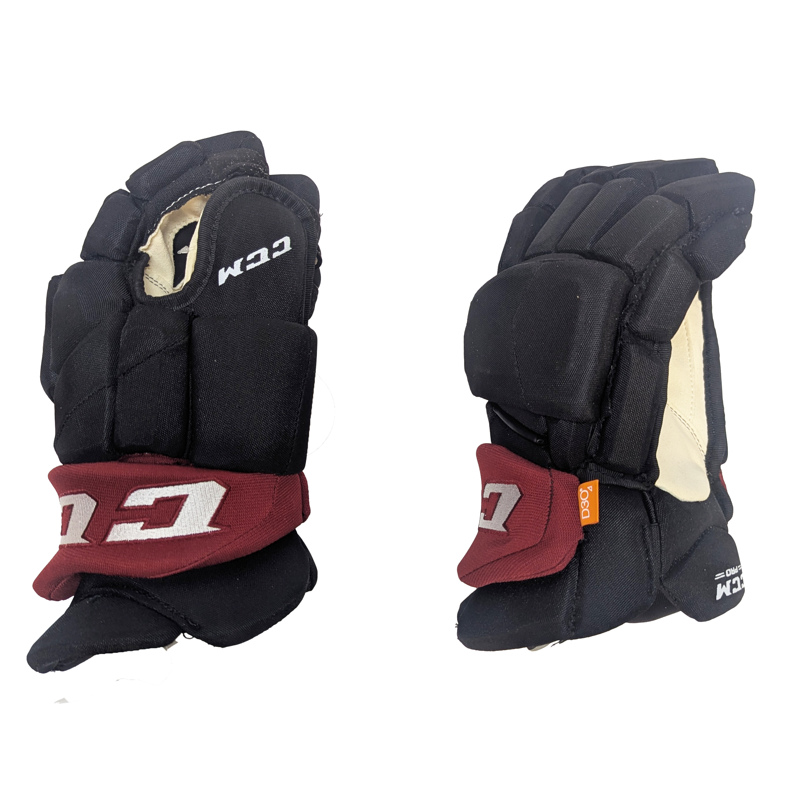 CCM HGJSPP - Gant NHL Pro Stock - Coyotes de l'Arizona (noir/bourgogne)